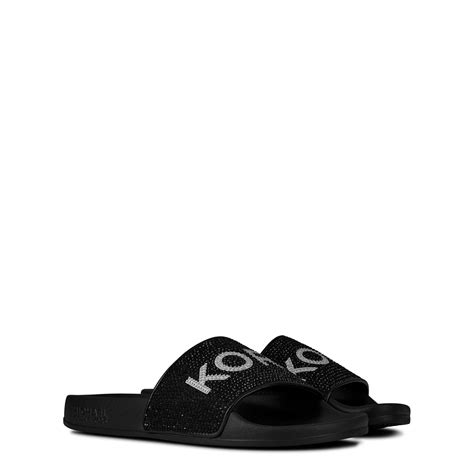 flannels michael kors slides